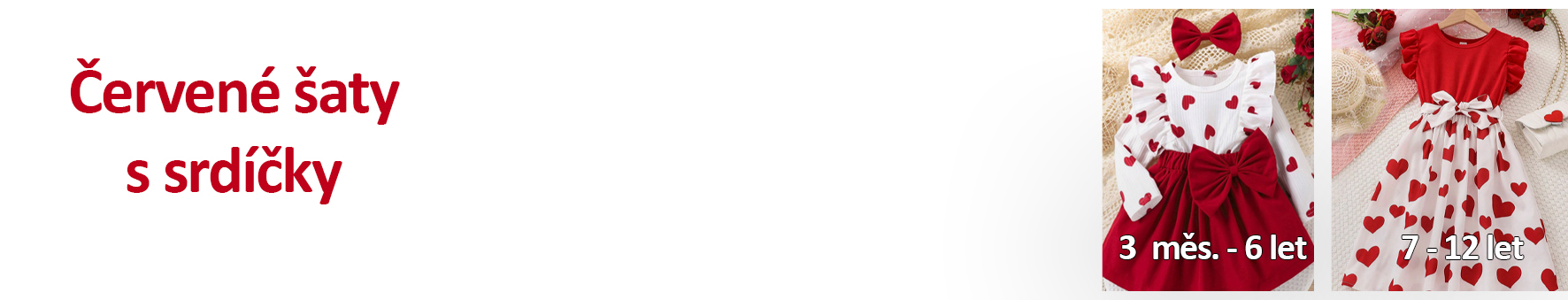 Srdíčkové šatičky